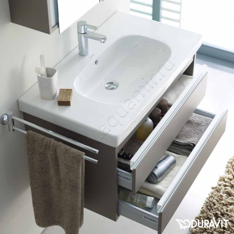 Тумба под раковину Duravit Ketho KT664704343 в интерьере