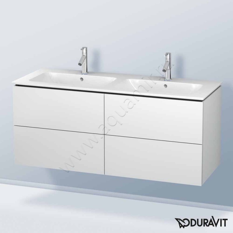 Тумба для раковины Duravit L-Cube LC625901818 в интерьере