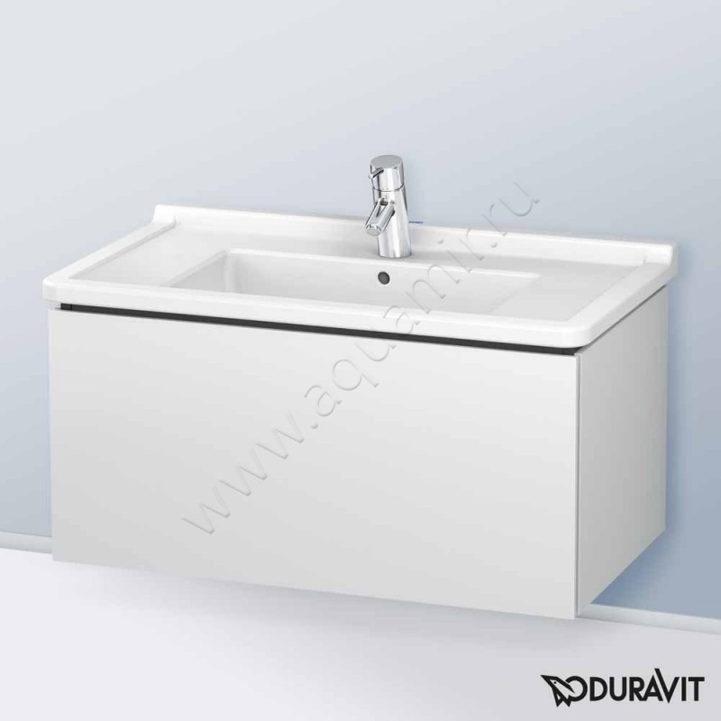Тумба под раковину Duravit L-Cube LC616501818 в интерьере