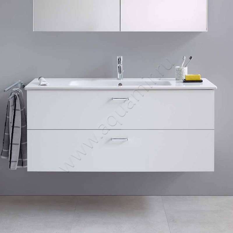 Тумба для раковины Duravit XBase XB612305353 в интерьере
