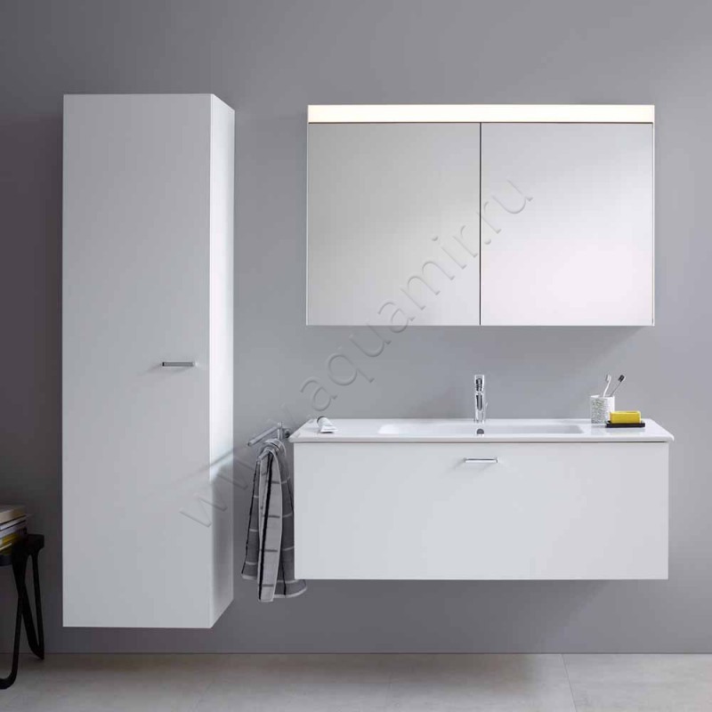 Тумба под раковину Duravit XBase XB603304949 в интерьере