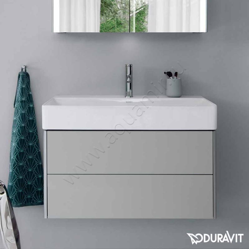 Тумба под раковину Duravit XSquare XS416209090 в интерьере