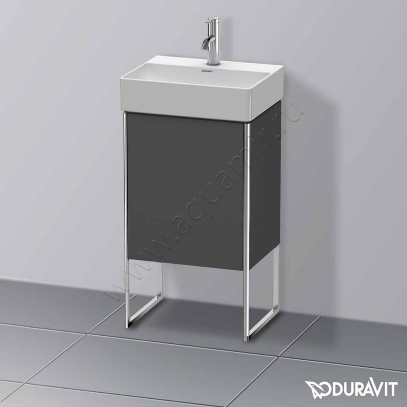 Тумба для раковины Duravit XSquare XS4441L4949 в интерьере