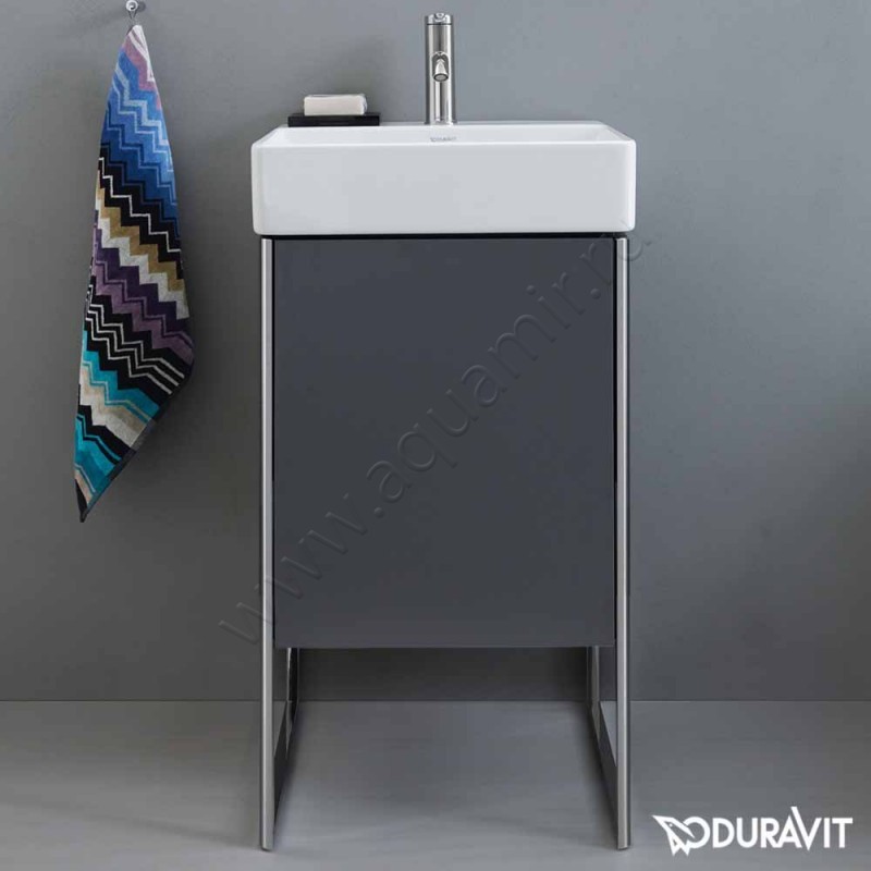 Тумба для раковины Duravit XSquare XS4441L9292 в интерьере