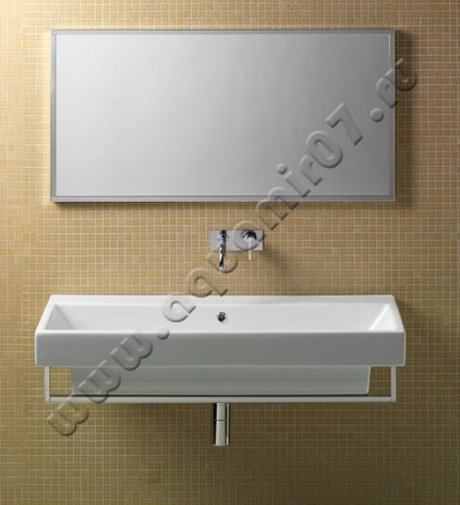 Полотенцедержатель Catalano Zero 95 см 5P10N00 в интерьере