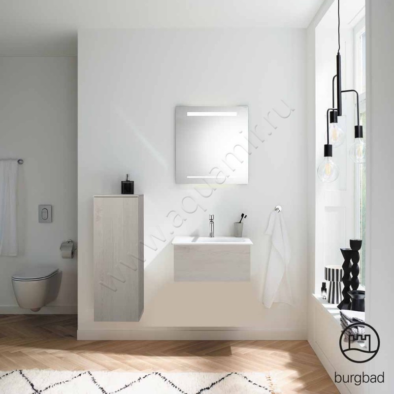 Тумба под раковину Burgbad Essence WWIJ05TF3873 в интерьере