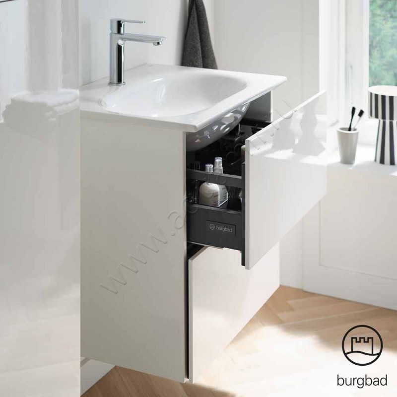 Тумба под раковину Burgbad Essence WWIK05TF3874 в интерьере