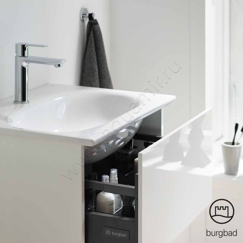 Тумба под раковину Burgbad Essence WWIK07TF3878 в интерьере