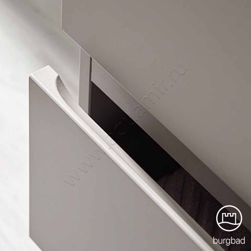 Тумба под раковину Burgbad Cube WWGT140RF3795 в интерьере