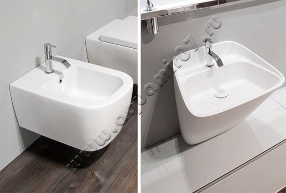 Смеситель для биде Antonio Lupi BIKAPPA BK400N в интерьере