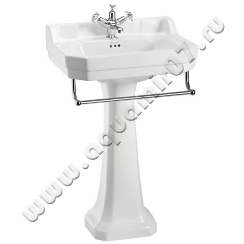Раковина для пьедестала Burlington Edwardian 56 см B41TH в интерьере