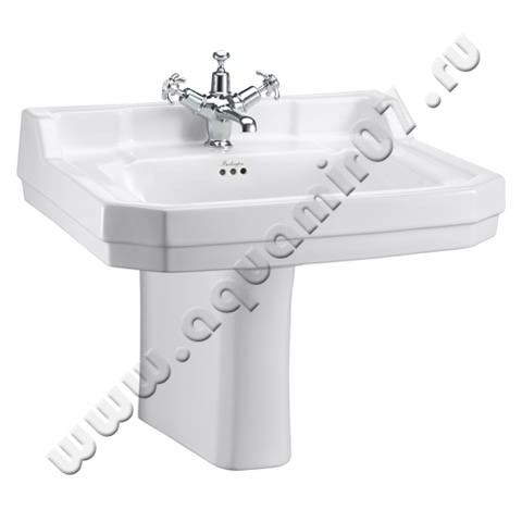 Полупьедестал для раковины Burlington Edwardian P8 в интерьере