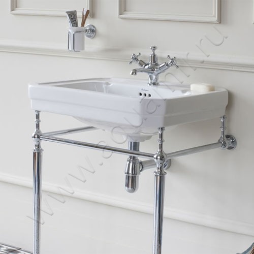 Консоль под раковину Burlington Regal 53,8 см T23ACHR в интерьере