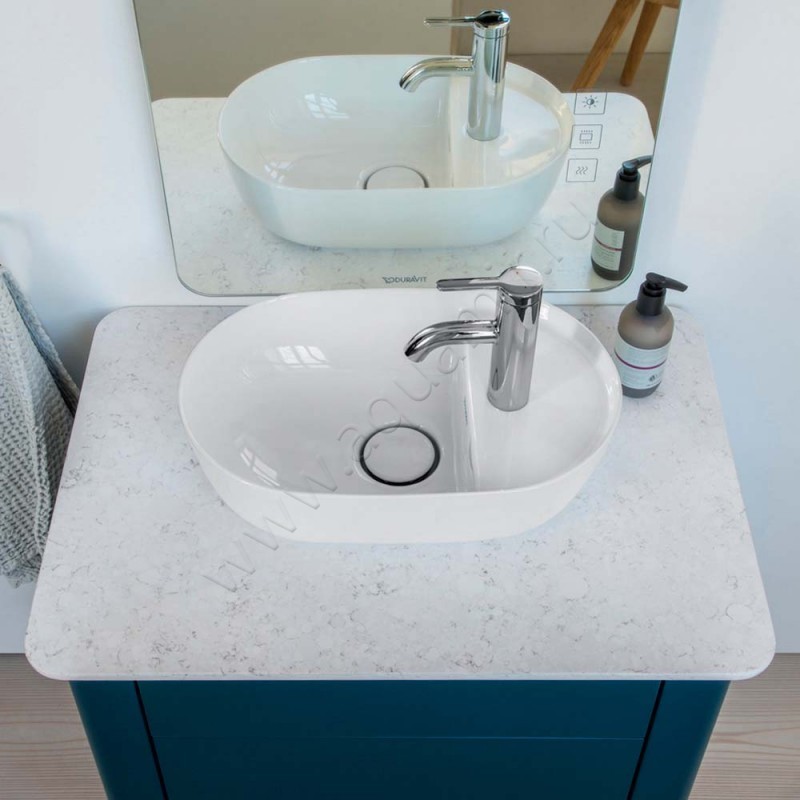 Смеситель для раковины Duravit C.1 C11010002010 в интерьере