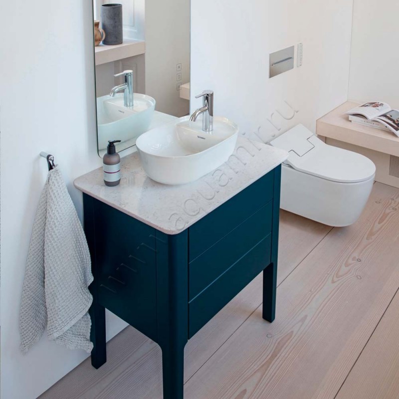 Смеситель для раковины Duravit C.1 C11010002010 в интерьере