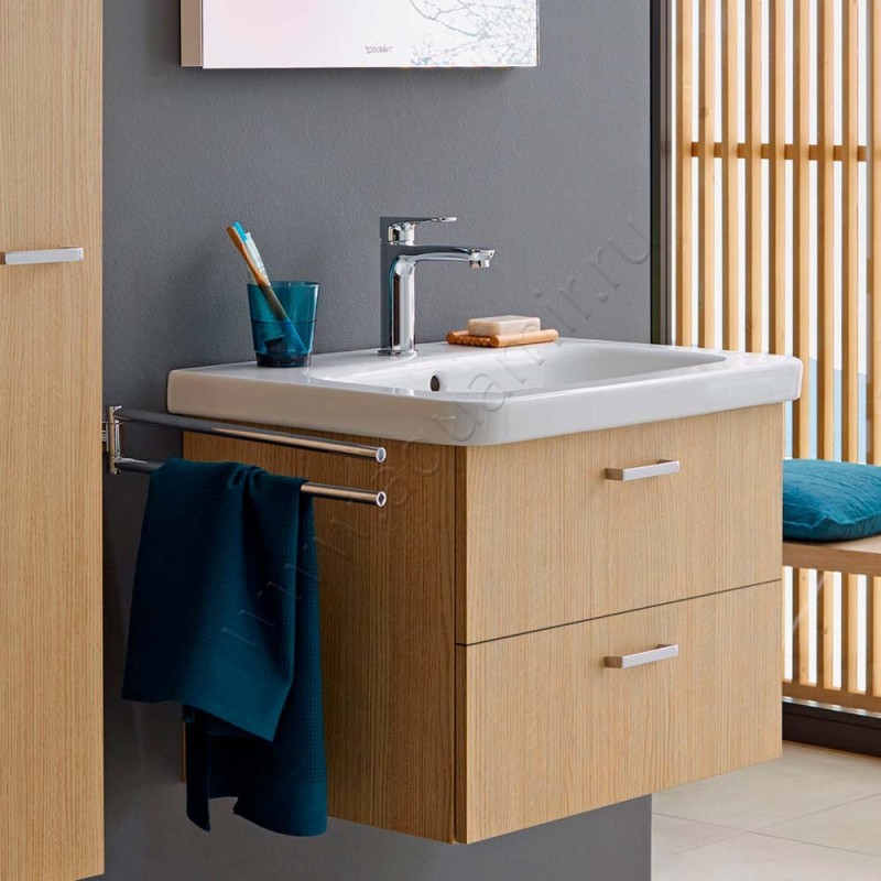 Смеситель для раковины Duravit A.1 A11020002010 в интерьере