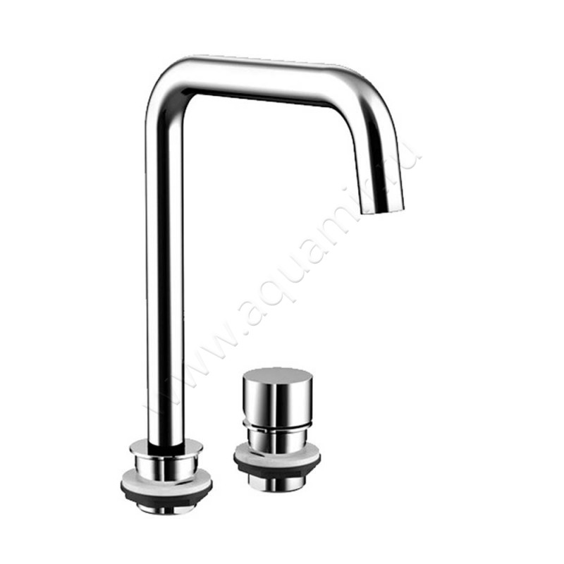 Смеситель для раковины Emco Asis 958300100 в интерьере