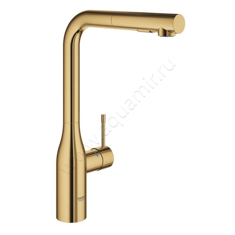 Однорычажный смеситель для кухни Grohe Essence 30270GL0 в интерьере