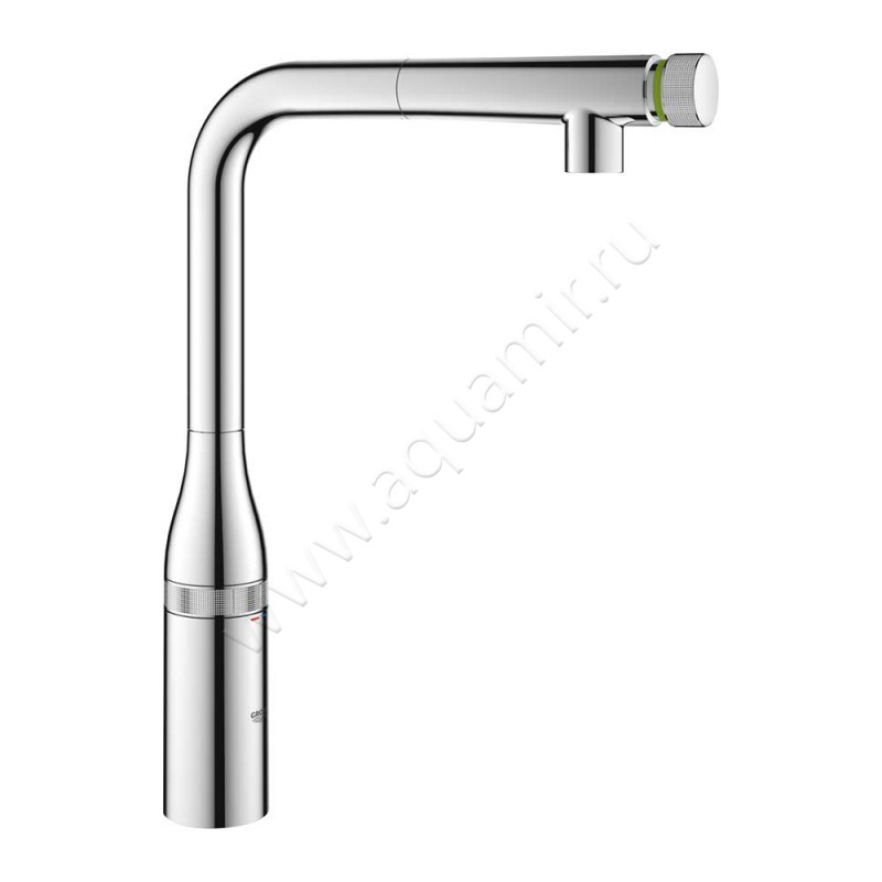 Однорычажный смеситель для кухни Grohe Essence 31615000 в интерьере