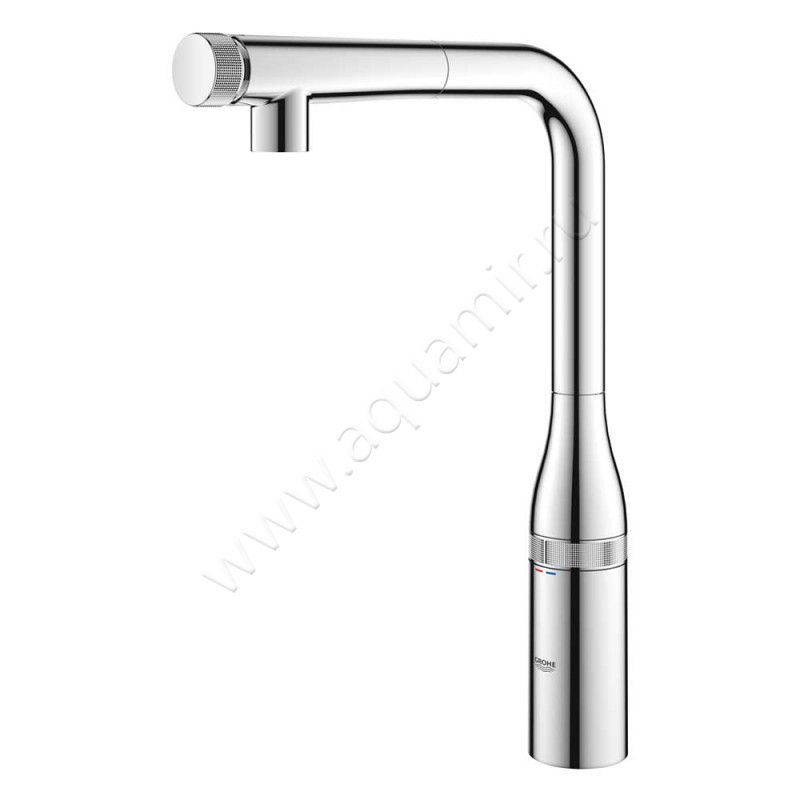 Однорычажный смеситель для кухни Grohe Essence 31615000 в интерьере