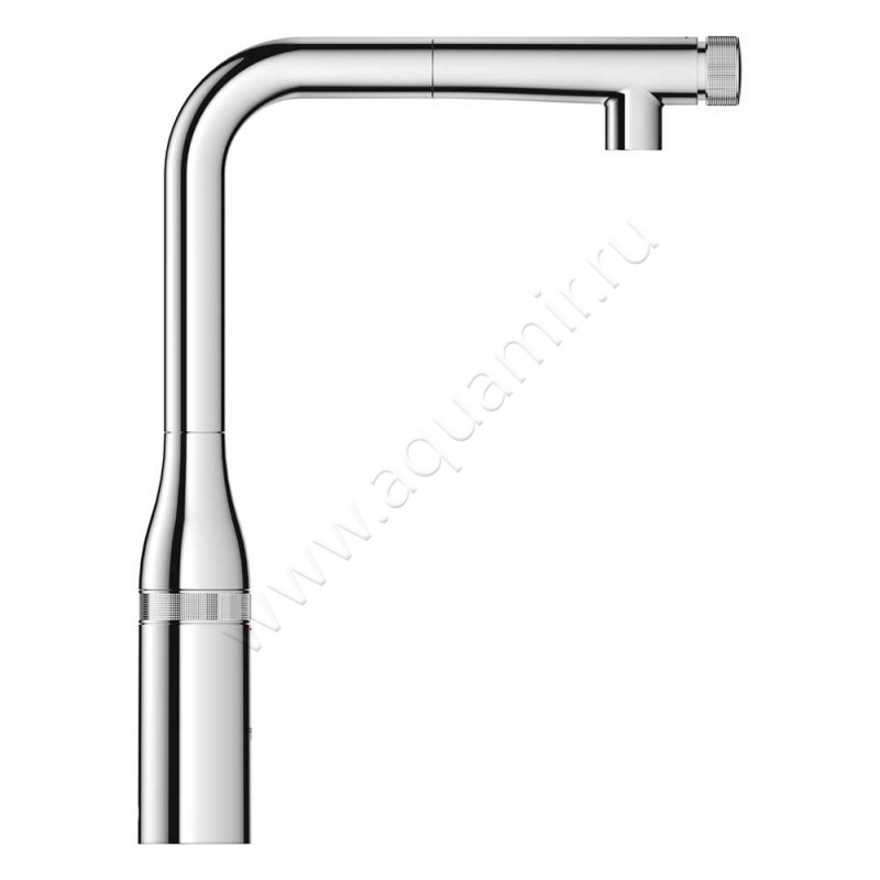Однорычажный смеситель для кухни Grohe Essence 31615000 в интерьере