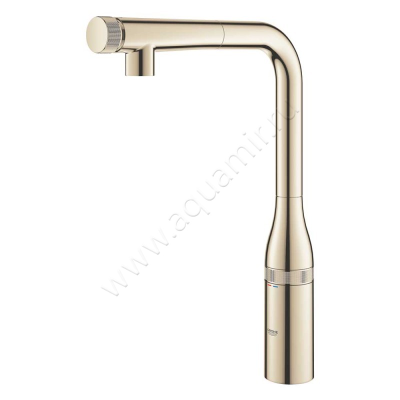 Однорычажный смеситель для кухни Grohe Essence 31615BE0 в интерьере