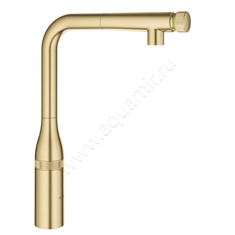 Однорычажный смеситель для кухни Grohe Essence 31615GN0 в интерьере