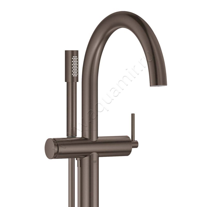 Напольный смеситель для ванны Grohe Atrio New 32653AL3 в интерьере
