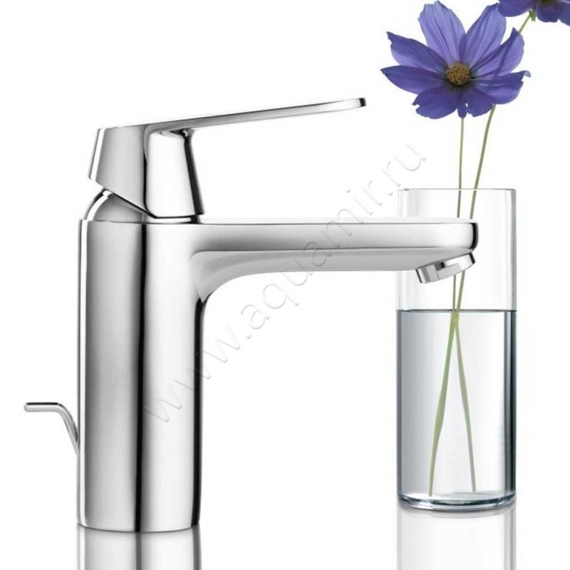 Смеситель для раковины Grohe Eurosmart Cosmopolitan хром 23325000 в интерьере