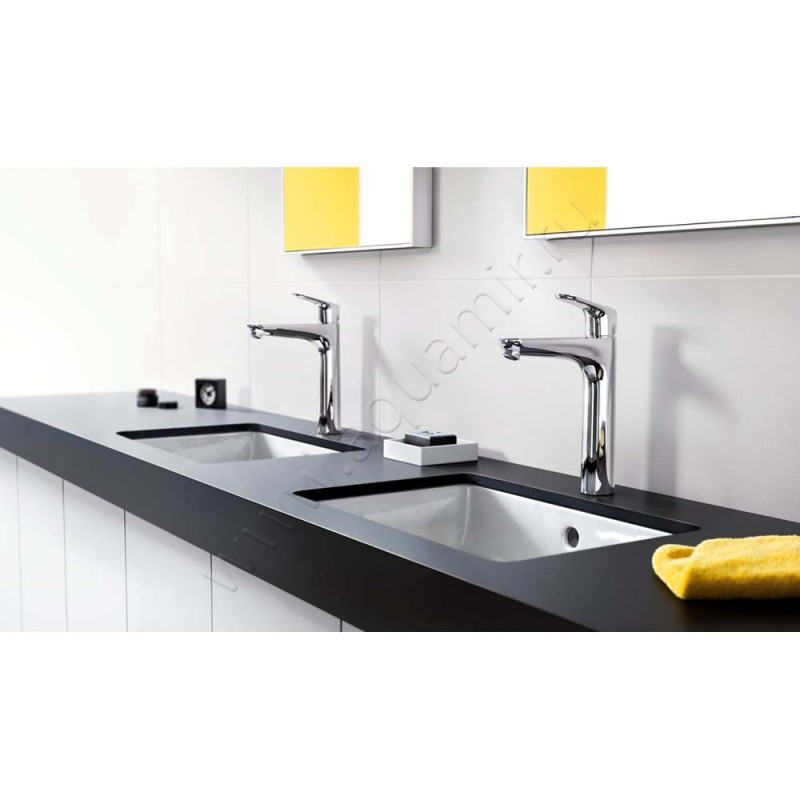 Смеситель для раковины Hansgrohe Focus хром 31608000 в интерьере