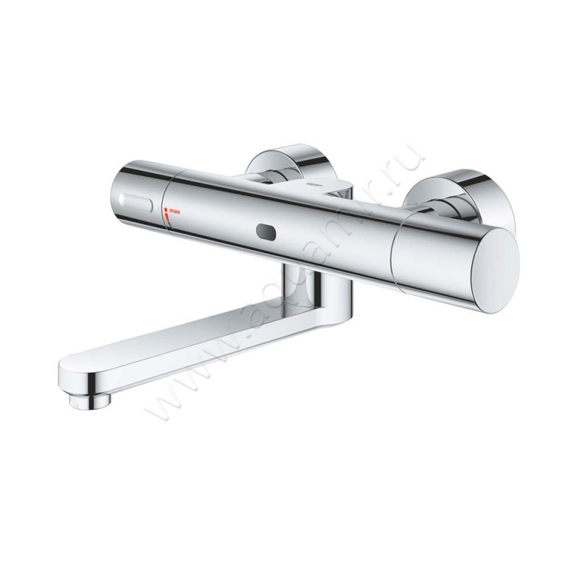 Однорычажный смеситель для ванны/душа Hansgrohe Axor Citterio E 36455000 в интерьере