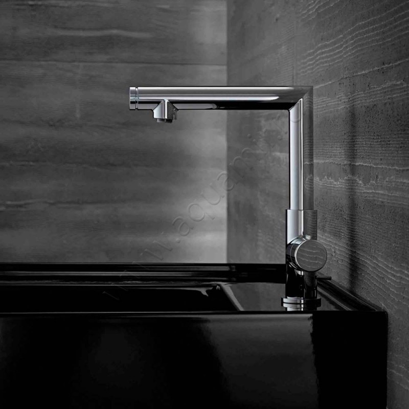 Смеситель для раковины Hansgrohe Axor Uno 45016000 в интерьере