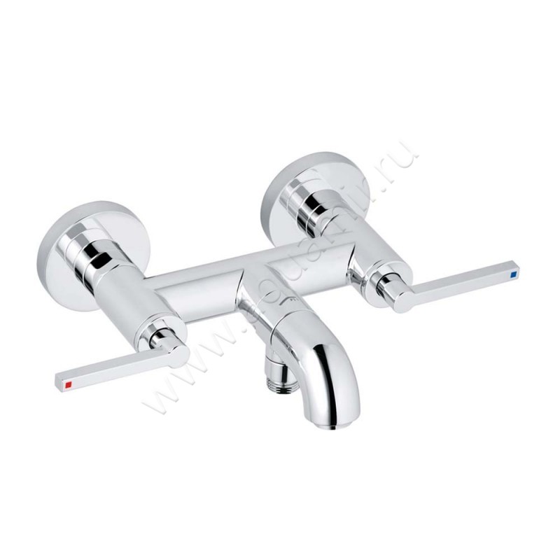 Смеситель для ванны/душа Kludi NOVA FONTE хром 205400515 в интерьере