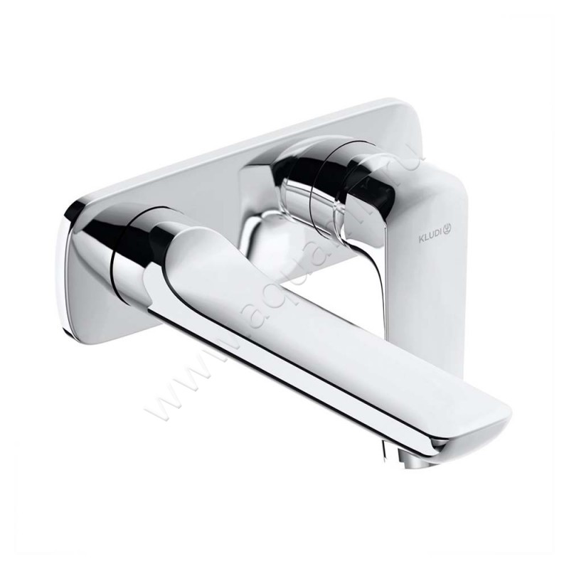 Смеситель для раковины Kludi AMEO хром 412440575 в интерьере