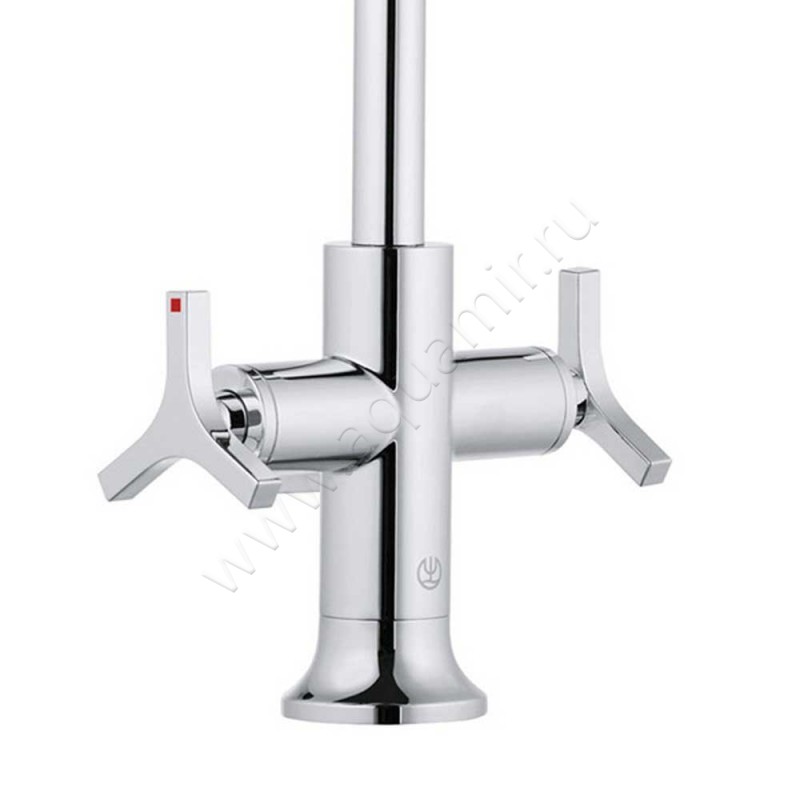 Смеситель для раковины Kludi NOVA FONTE хром 201180539 в интерьере