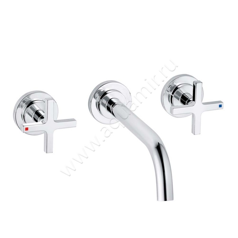 Смеситель для раковины Kludi NOVA FONTE хром 201440520 в интерьере