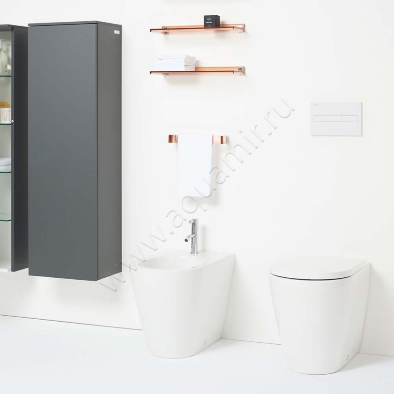 Смеситель для биде Kartell by Laufen хром 3413310041011 в интерьере