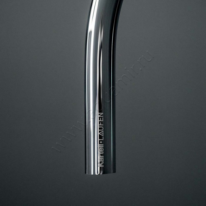 Смеситель для раковины Kartell by Laufen хром 3123330042201 в интерьере