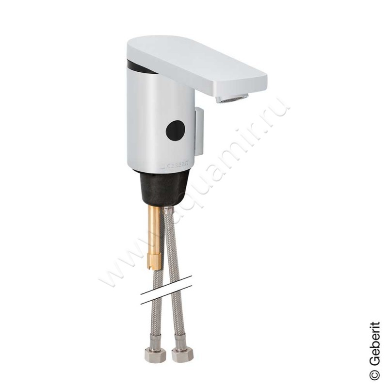 Смеситель для раковины Geberit Typ 186 сенсорный 116256211 в интерьере