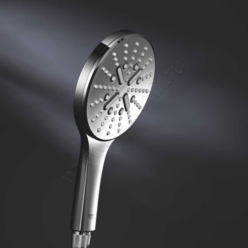 Термостатическая душевая стойка Grohe Rainshower SmartActive 26657000 в интерьере