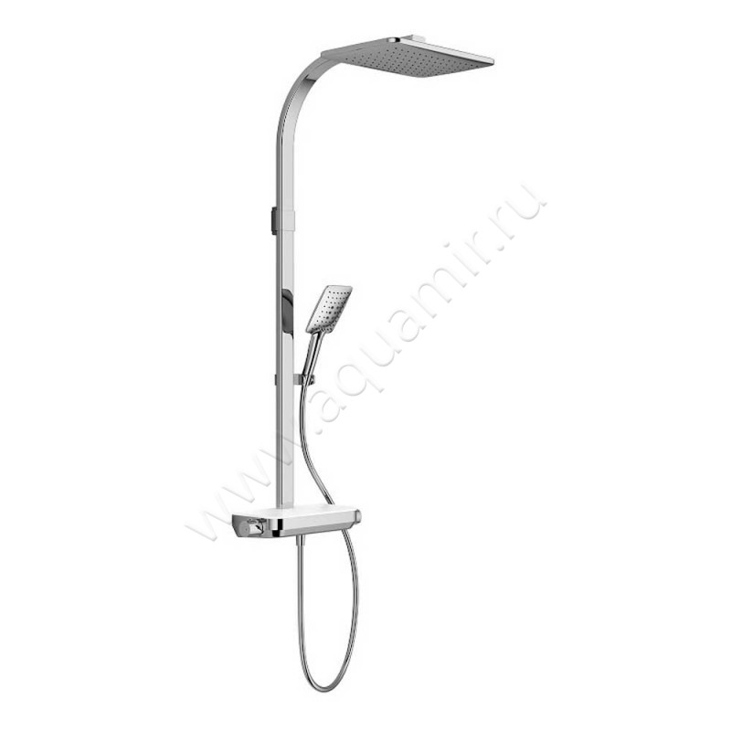 Термостатическая душевая стойка HSK AquaTray 100642007 в интерьере