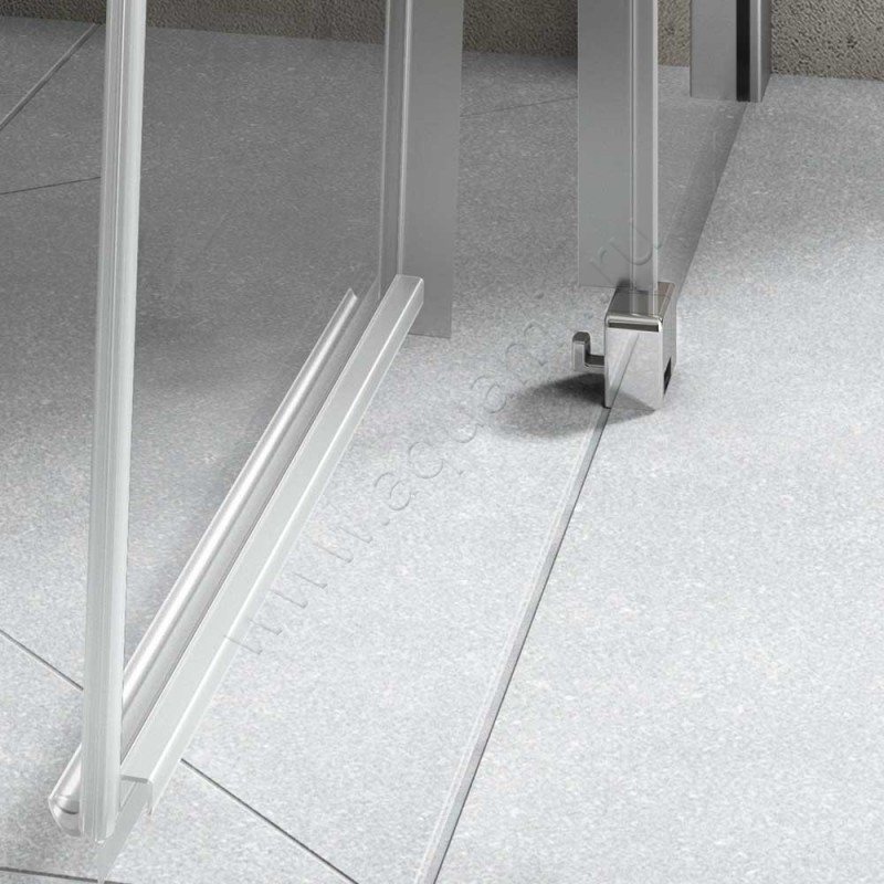 Шторка на ванну Kermi Nica NIH2L12015VAK в интерьере