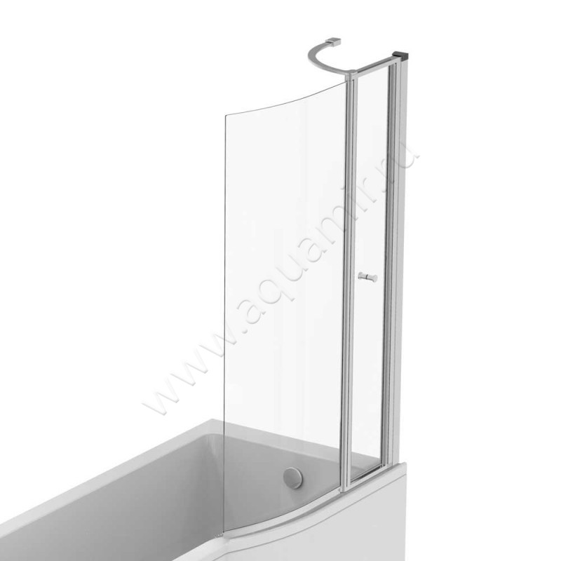 Шторка на ванну Ideal Standard Connect Air E1137EO в интерьере