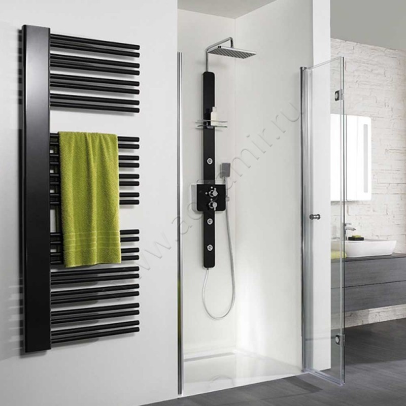 Складная душевая дверь в нишу HSK Exklusiv хром 4061004150#EdRe200 в интерьере