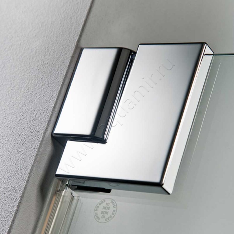 Складная душевая дверь в нишу HSK K2 хром K2064150#Li в интерьере