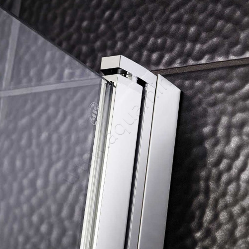 Маятниковая душевая дверь в нишу HSK Favorit Nova хром 1570754150#Li в интерьере