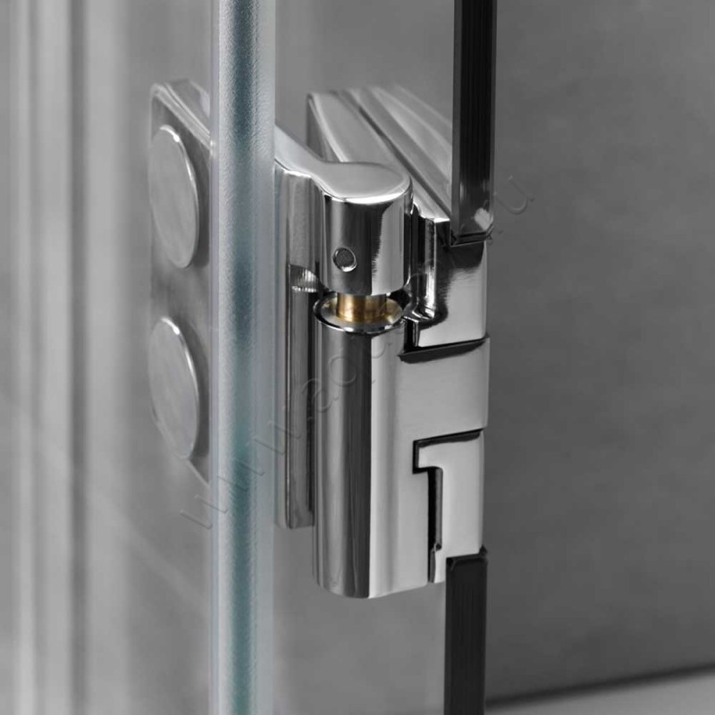 Маятниковая душевая дверь в нишу HSK Aperto Pur хром AOP1044150#EdRe в интерьере