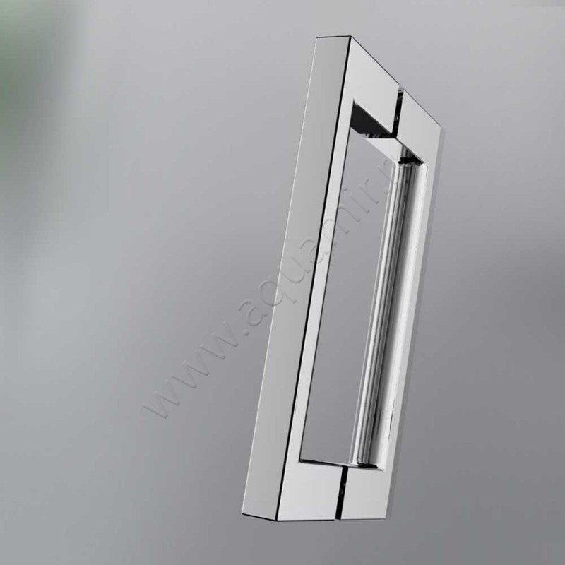 Маятниковая душевая дверь в нишу HSK Aperto Pur хром AOP10441100#EdLi в интерьере