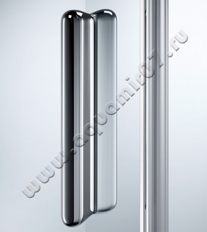 Маятниковая душевая дверь для боковой стенки Huppe Design elegance 8E0602087321 в интерьере