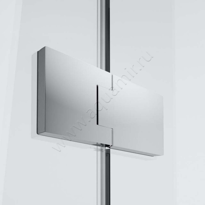 Маятниковая душевая дверь для боковой стенки Huppe Solva pure ST0603092373 в интерьере